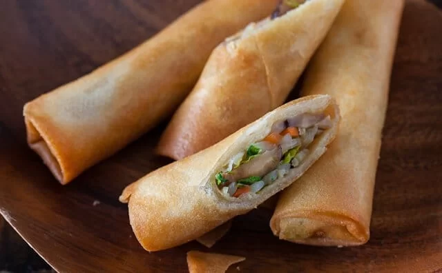 vegetable spring rolls